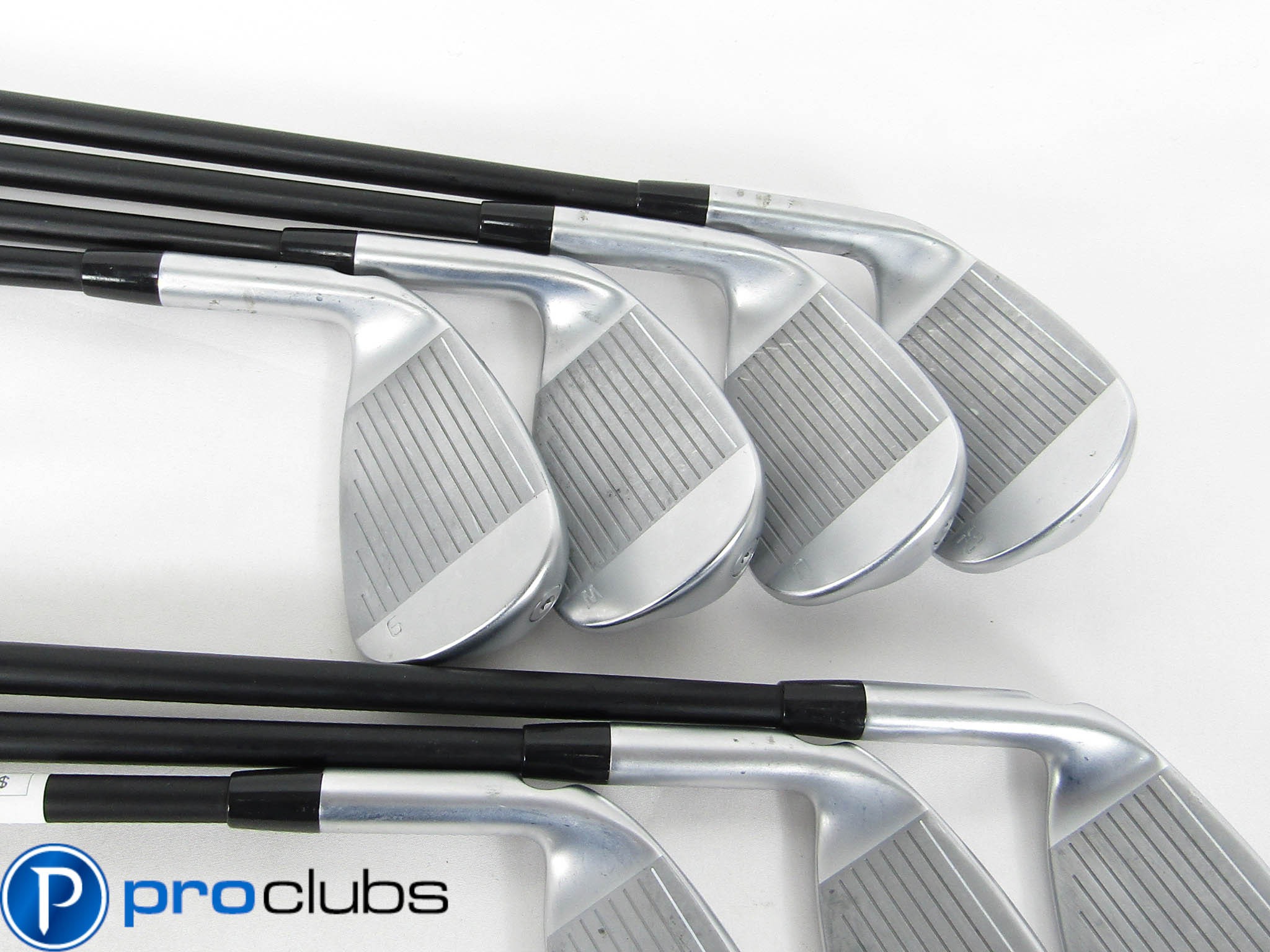 PING G440 BLACK DOT IRONS 6-PW,UW,52* GRAPHITE REGULAR FLEX (+1/2